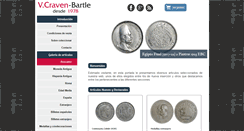 Desktop Screenshot of numismaticavcraven.com